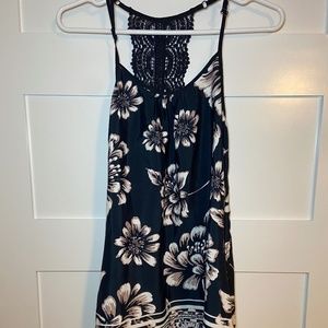 Band of Gypsies floral mini dress